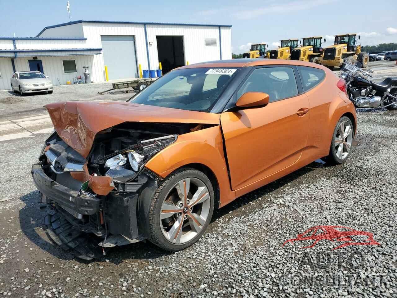 HYUNDAI VELOSTER 2016 - KMHTC6AD6GU278912