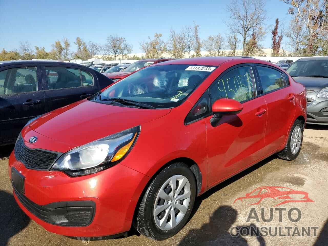 KIA RIO 2014 - KNADM4A36E6352748