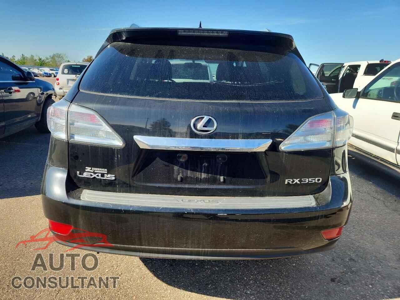 LEXUS RX350 2010 - 2T2BK1BA7AC053666