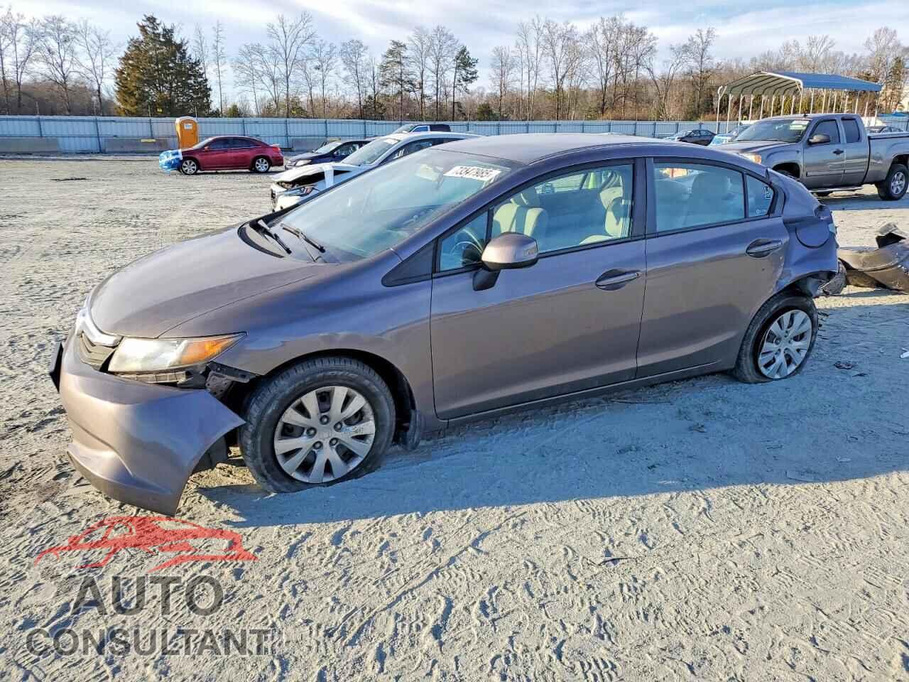 HONDA CIVIC 2012 - 2HGFB2F51CH597065
