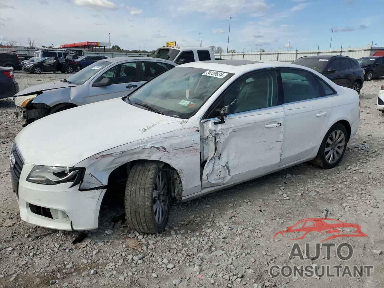 AUDI A4 2009 - WAULK78K29N046075