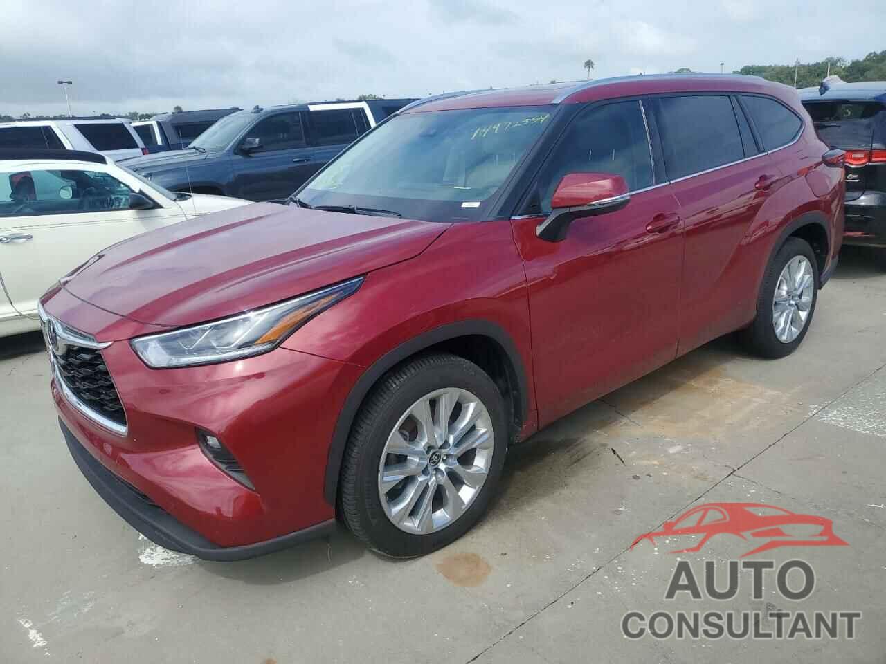 TOYOTA HIGHLANDER 2021 - 5TDYZRAH6MS521096