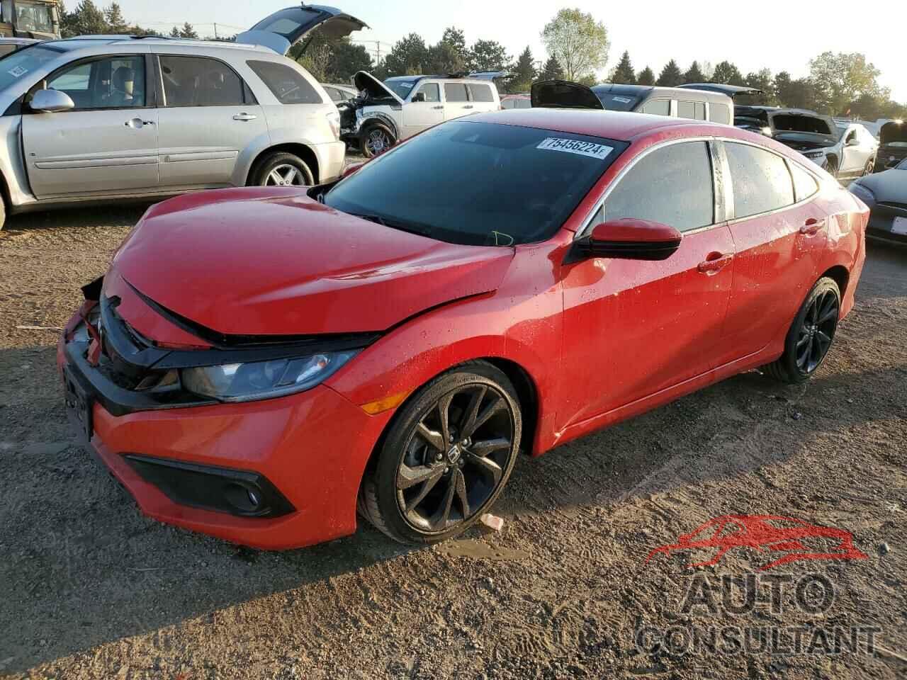 HONDA CIVIC 2021 - 2HGFC2F8XMH517352