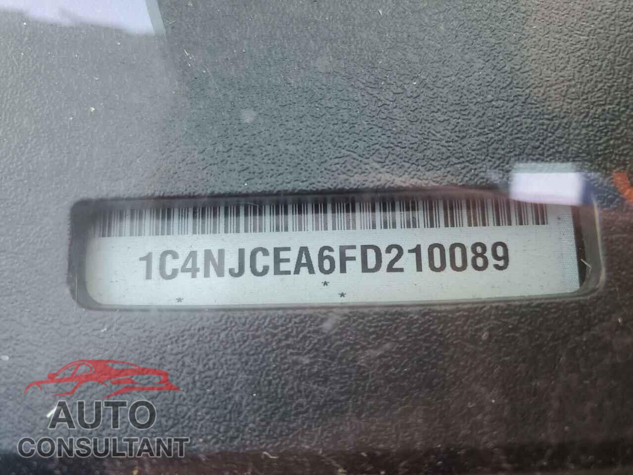 JEEP COMPASS 2015 - 1C4NJCEA6FD210089