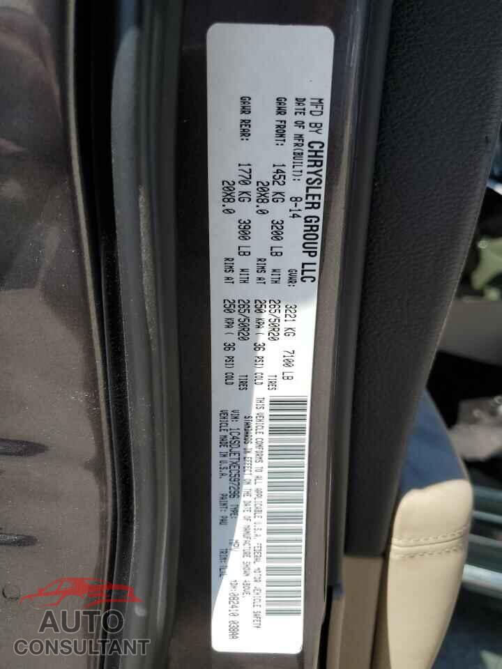 DODGE DURANGO 2014 - 1C4SDJETXEC597296