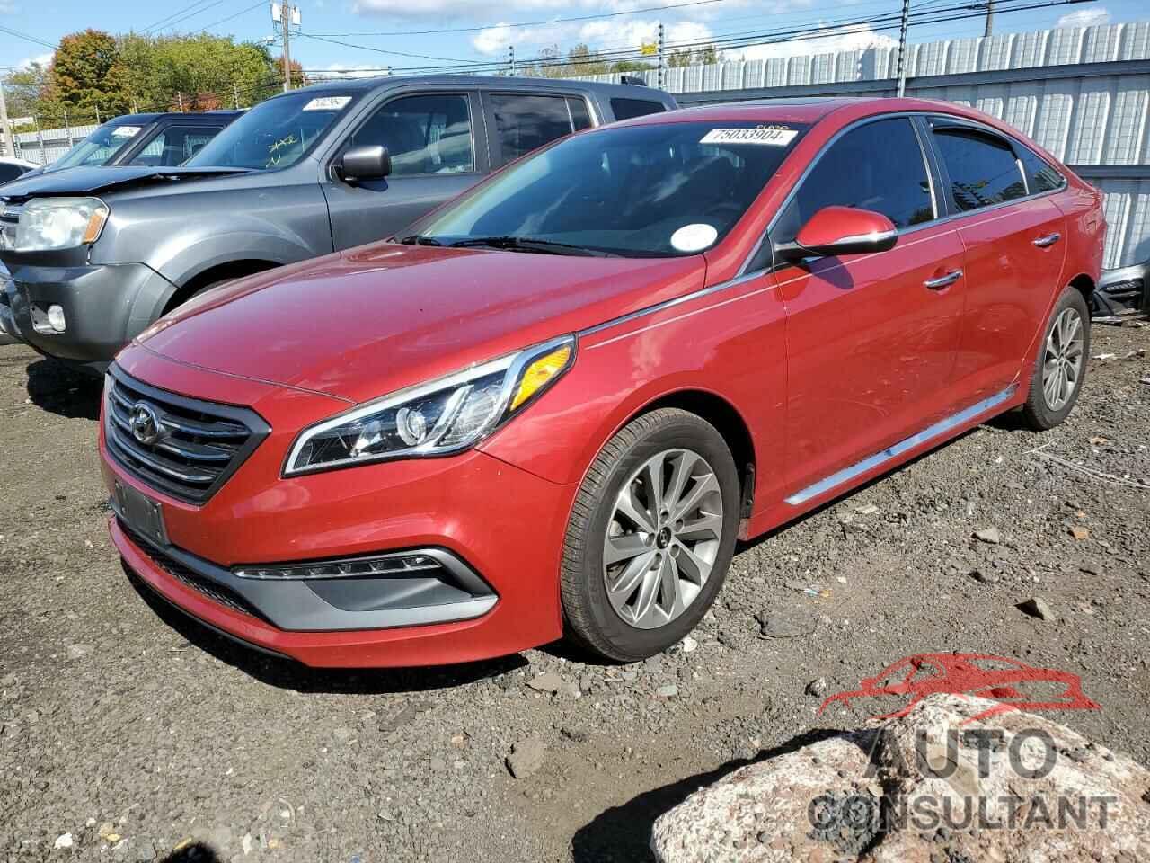 HYUNDAI SONATA 2017 - 5NPE34AF1HH488011