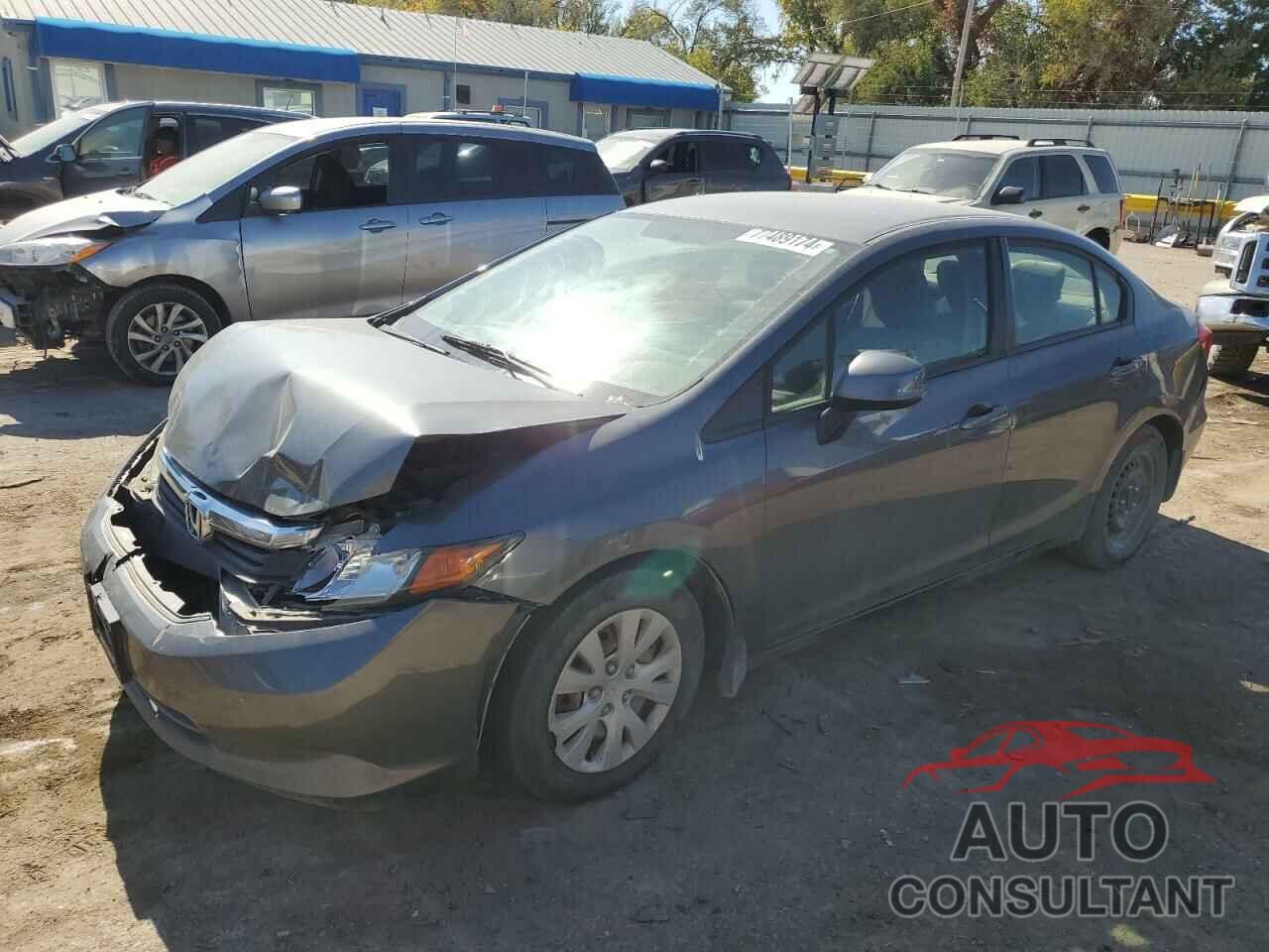 HONDA CIVIC 2012 - 19XFB2F59CE084365