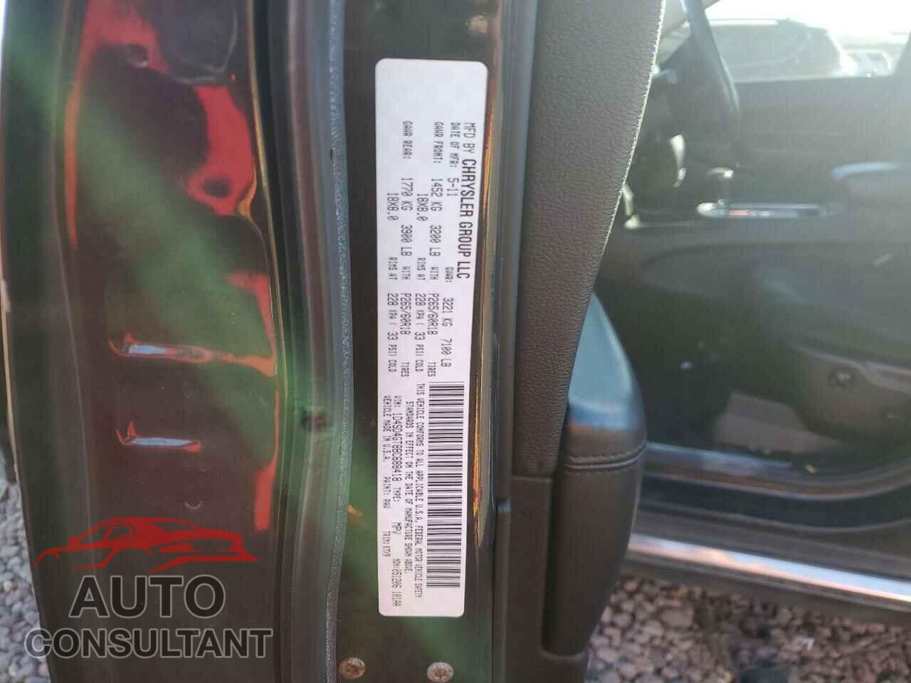DODGE DURANGO 2011 - 1D4SD4GT8BC688418