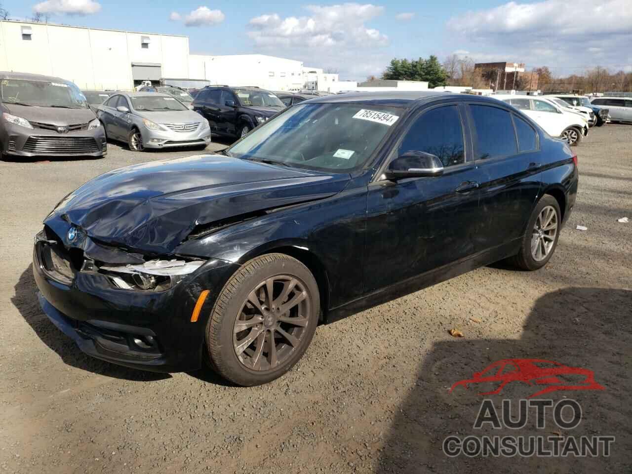 BMW 3 SERIES 2018 - WBA8A3C52JA491401