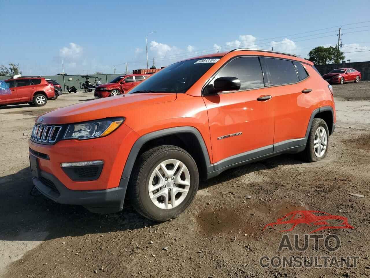 JEEP COMPASS 2018 - 3C4NJCAB7JT338567