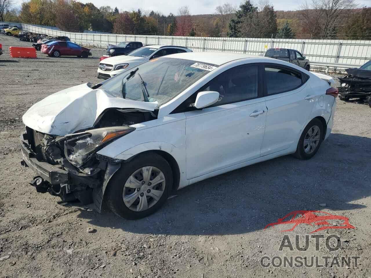 HYUNDAI ELANTRA 2016 - 5NPDH4AE9GH665116