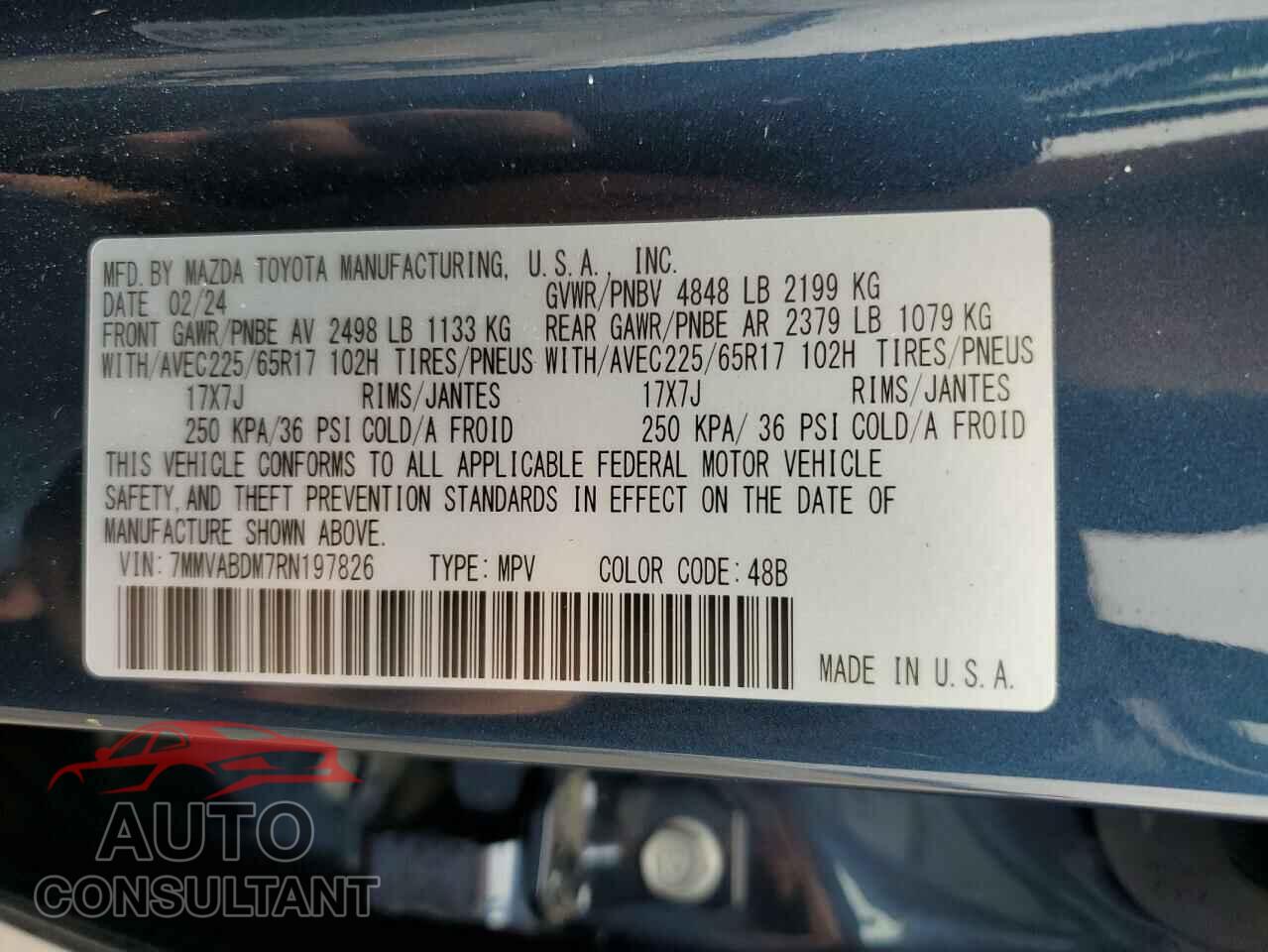 MAZDA CX-50 PREM 2024 - 7MMVABDM7RN197826