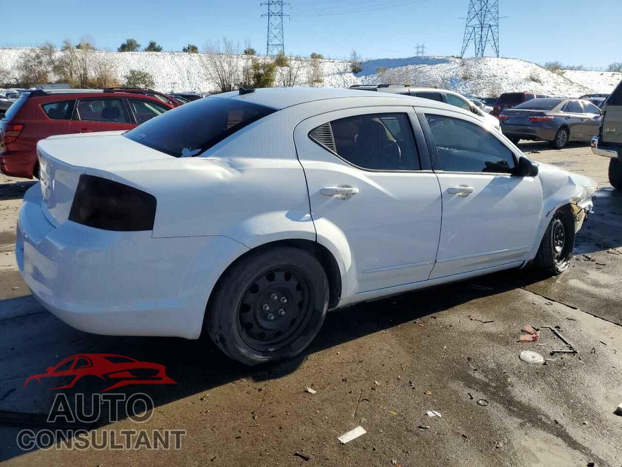 DODGE AVENGER 2012 - 1C3CDZAB4CN168144