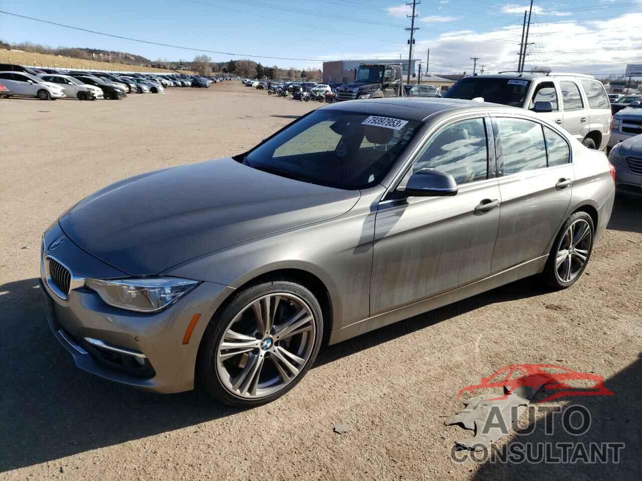 BMW 3 SERIES 2016 - WBA8B7G51GNT14516