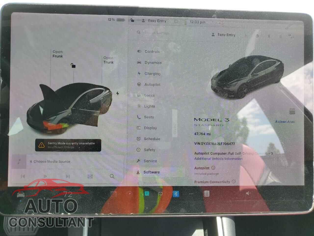 TESLA MODEL 3 2020 - 5YJ3E1EA2LF706477