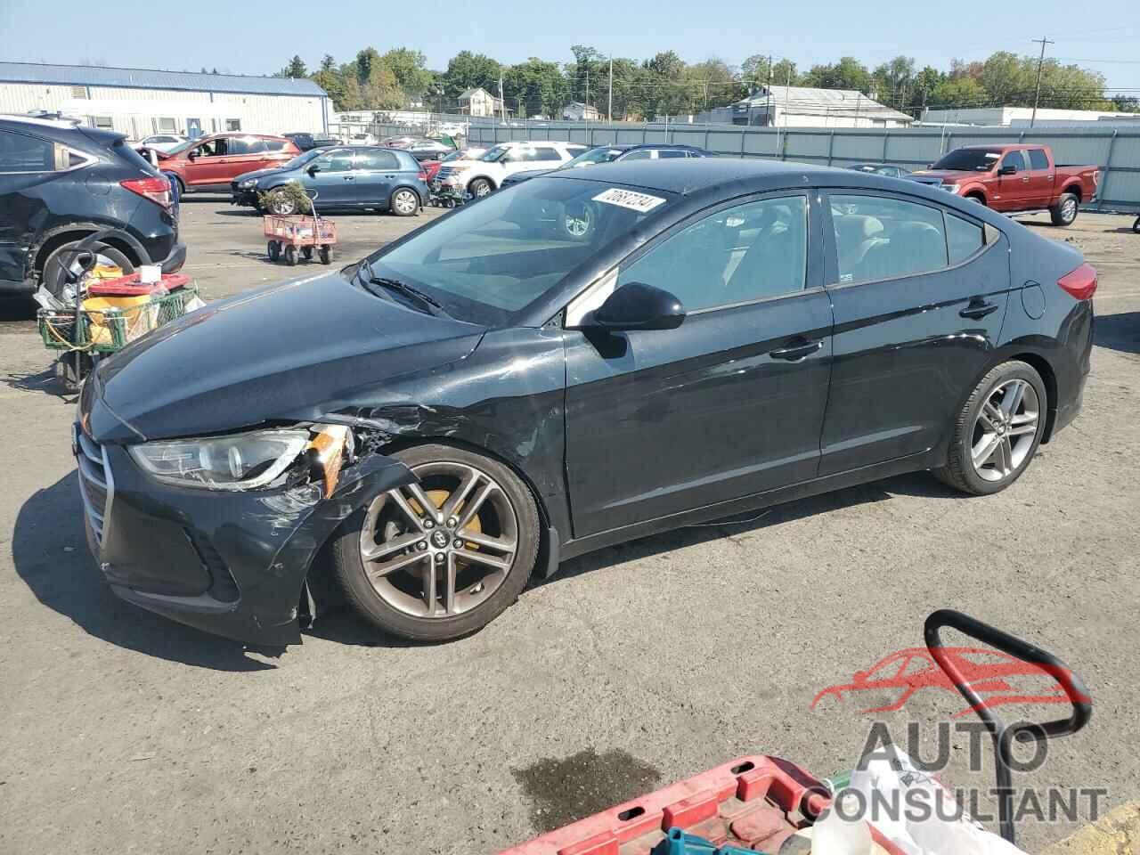 HYUNDAI ELANTRA 2018 - 5NPD74LF3JH329042