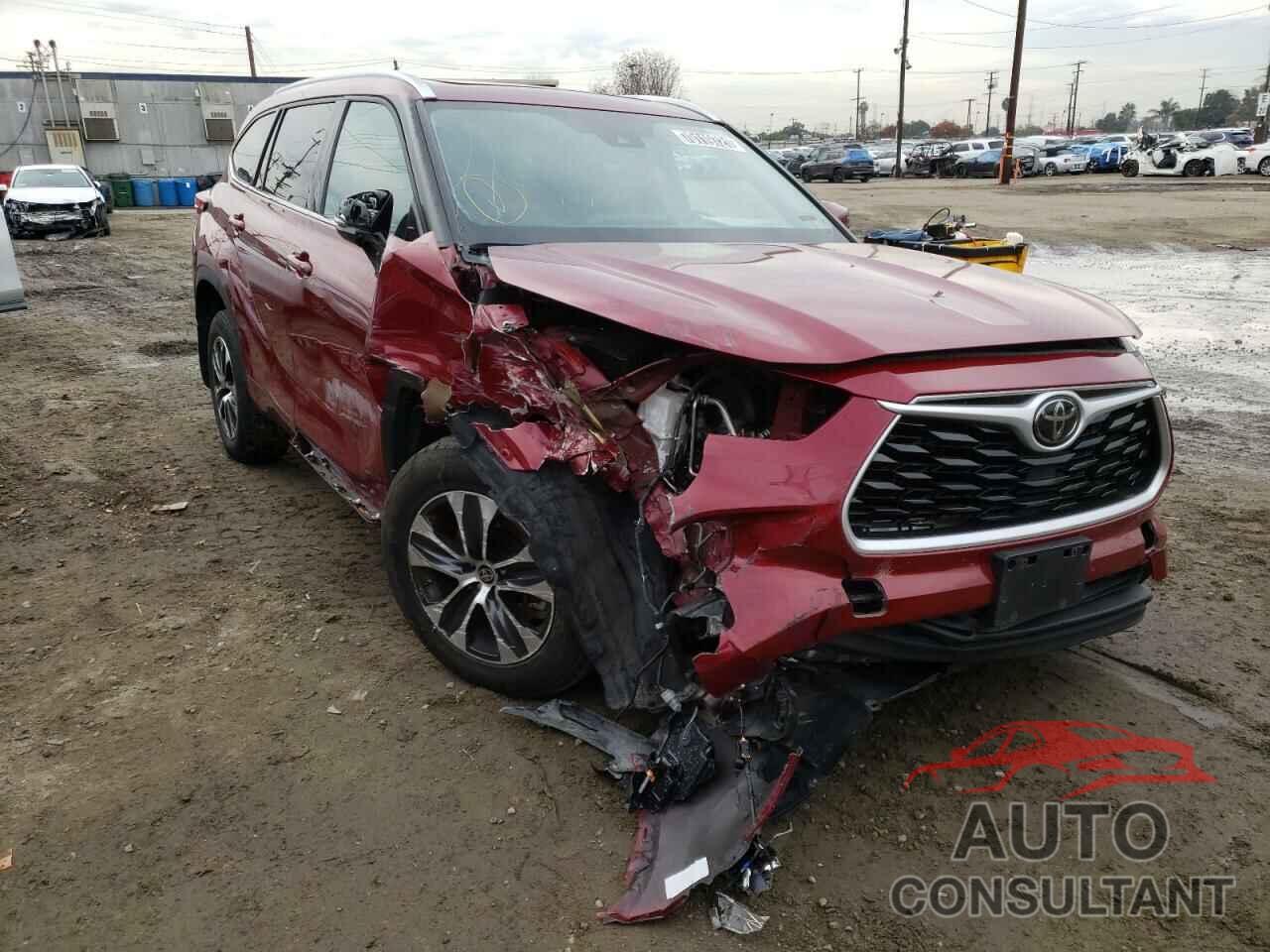 TOYOTA HIGHLANDER 2020 - 5TDGZRBH0LS007883
