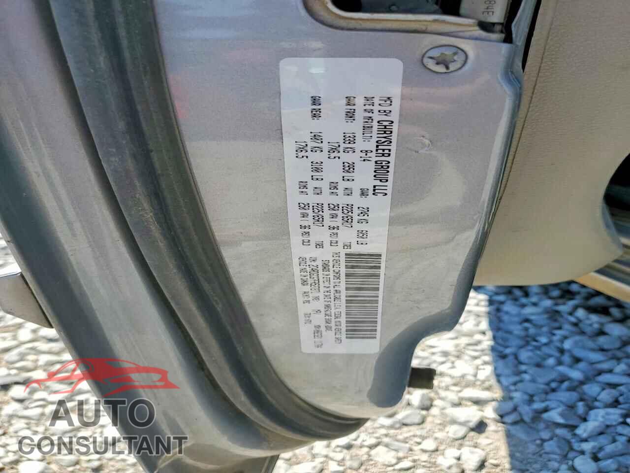 DODGE CARAVAN 2015 - 2C4RDGCG7FR527271