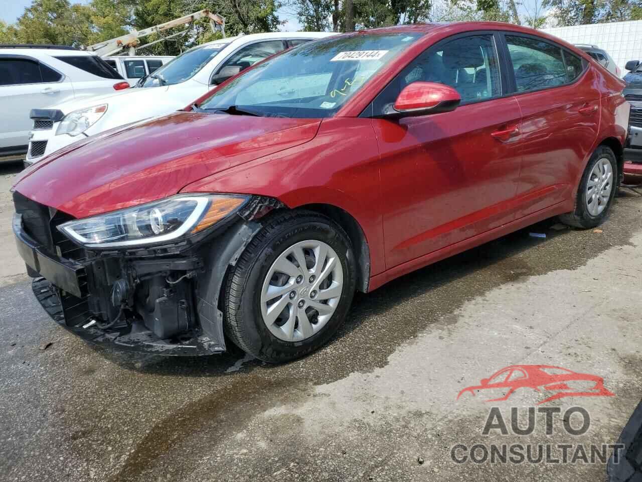 HYUNDAI ELANTRA 2017 - KMHD74LF7HU094608