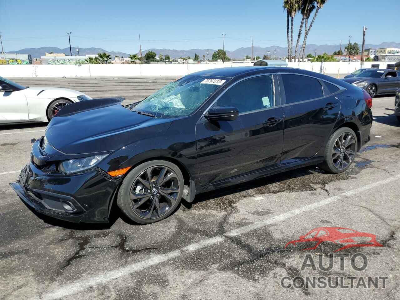 HONDA CIVIC 2019 - 2HGFC2F82KH521389