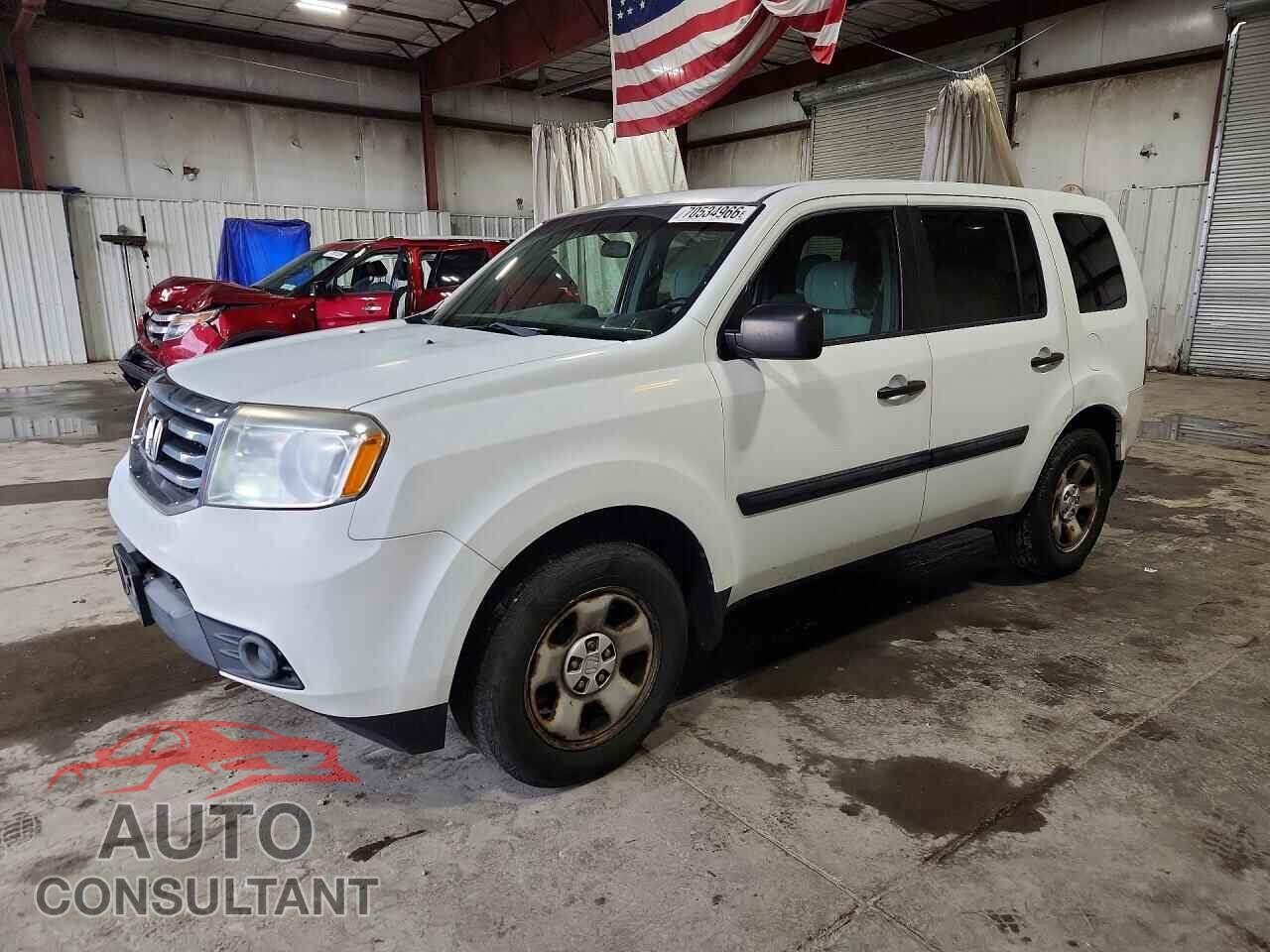 HONDA PILOT 2014 - 5FNYF4H29EB022182