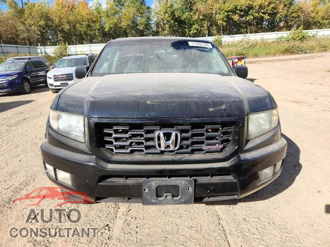 HONDA RIDGELINE 2012 - 5FPYK1F73CB002037
