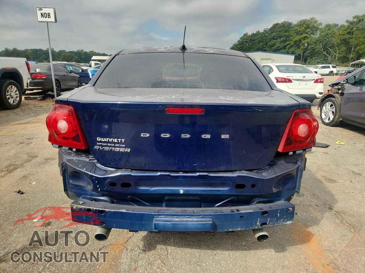 DODGE AVENGER 2013 - 1C3CDZAG4DN748300