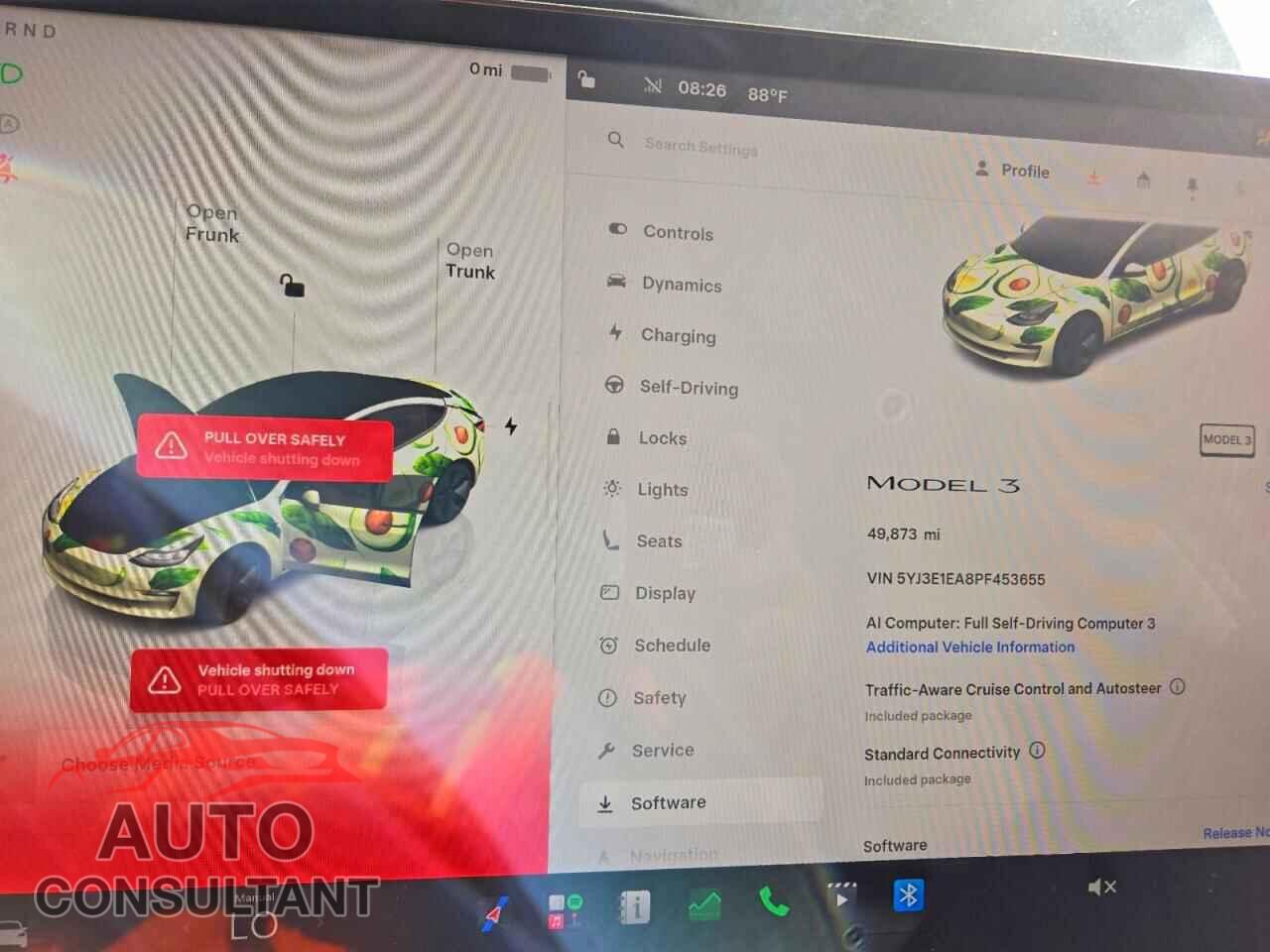 TESLA MODEL 3 2023 - 5YJ3E1EA8PF453655