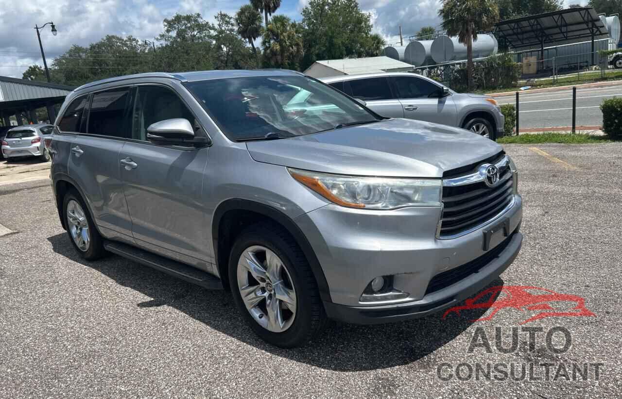 TOYOTA HIGHLANDER 2016 - 5TDDKRFH9GS255492