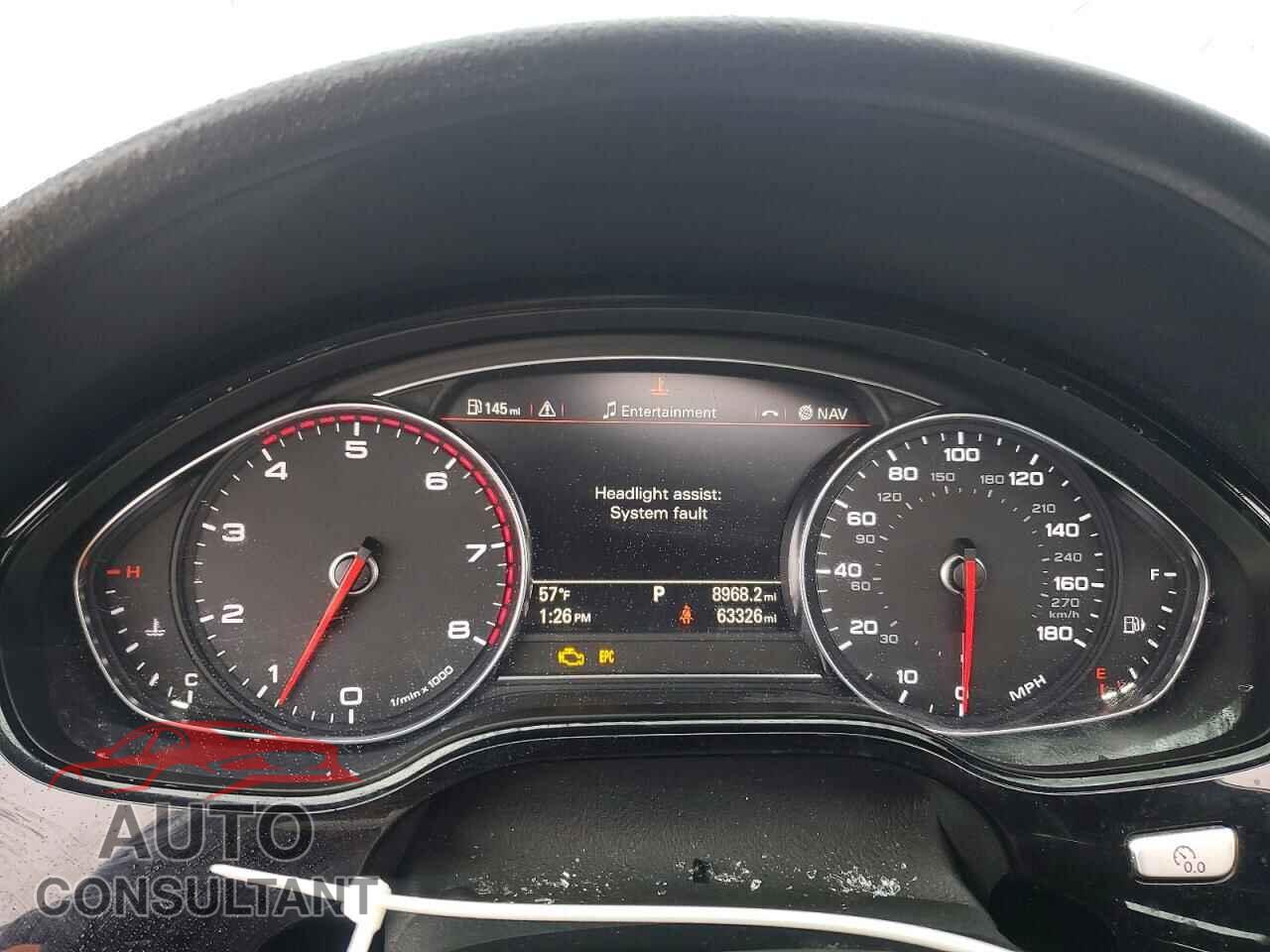 AUDI A8 2017 - WAU43AFD1HN005471