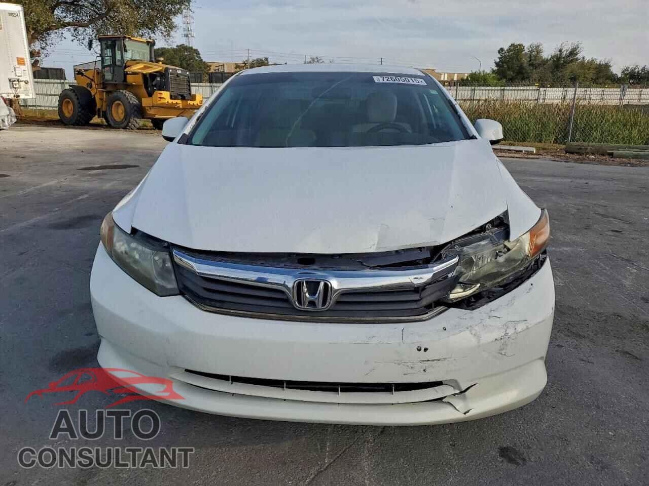 HONDA CIVIC 2012 - 19XFB2F55CE078370