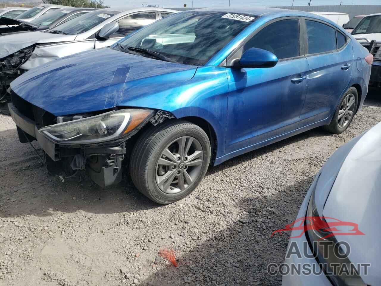 HYUNDAI ELANTRA 2017 - KMHD84LF0HU209353