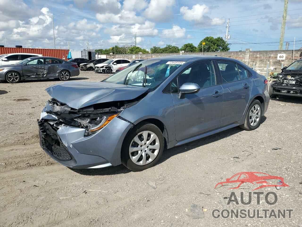 TOYOTA COROLLA 2021 - 5YFEPMAE9MP148890