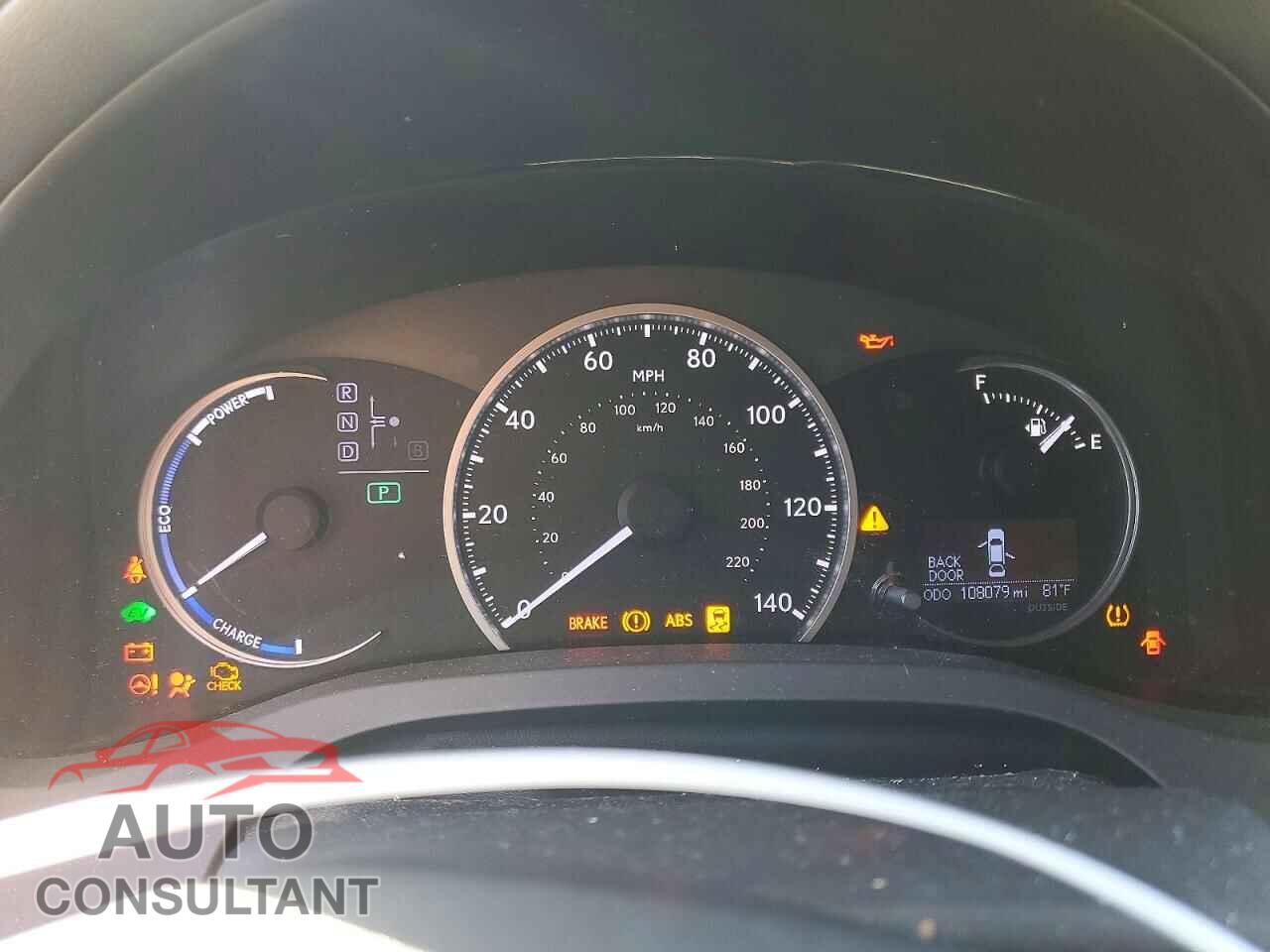 LEXUS CT 200 2013 - JTHKD5BH8D2164585