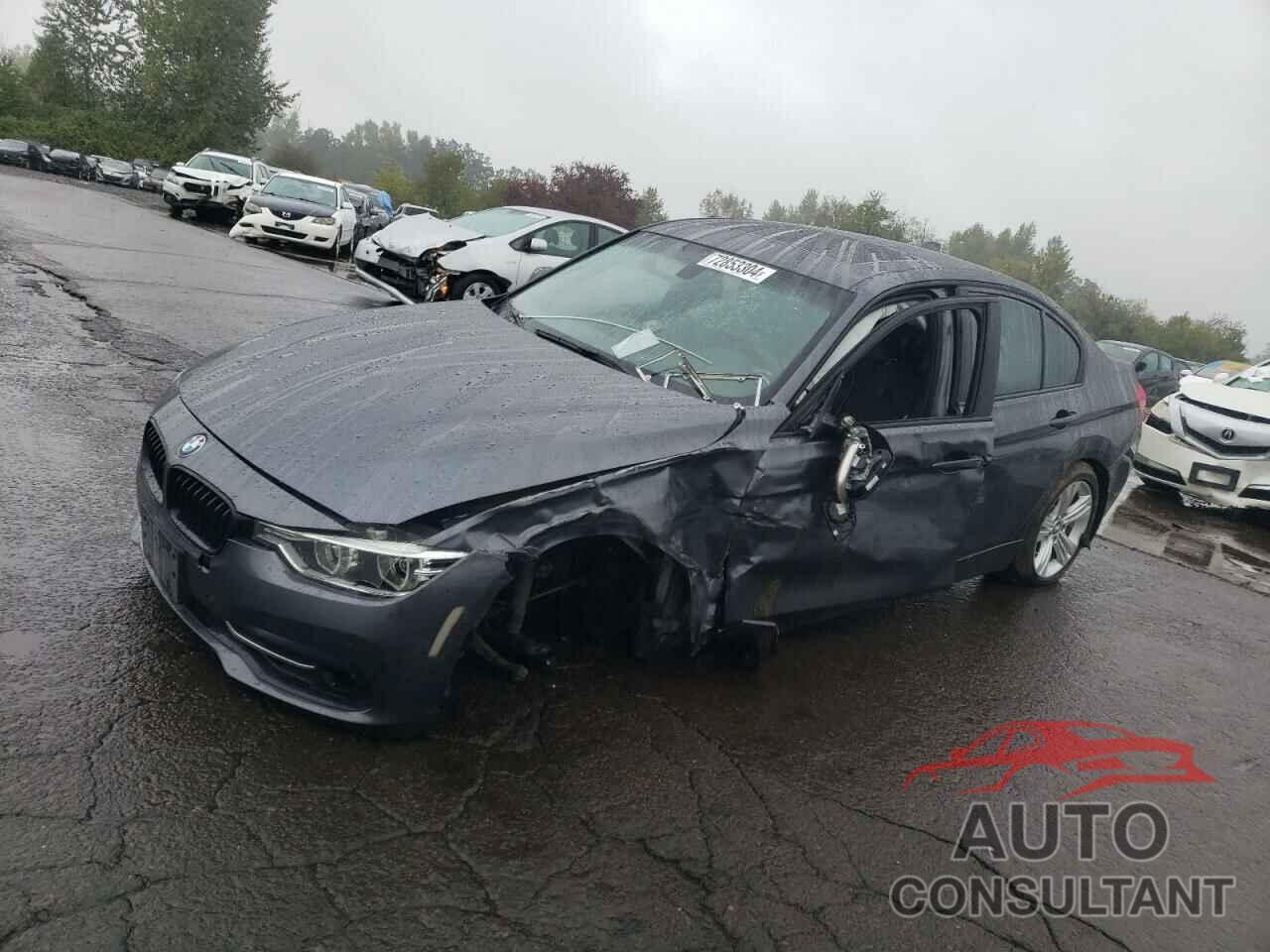 BMW 3 SERIES 2016 - WBA8E3C54GP974415