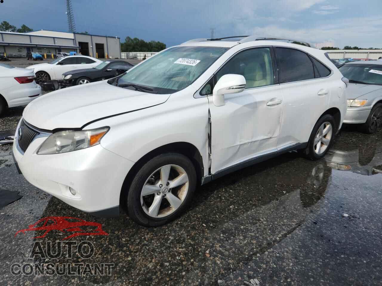 LEXUS RX350 2012 - 2T2BK1BA6CC143796