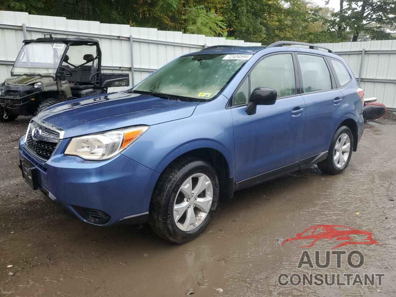 SUBARU FORESTER 2016 - JF2SJABC6GH557849