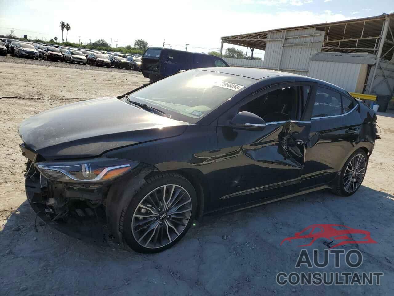 HYUNDAI ELANTRA 2017 - KMHD04LB4HU332531