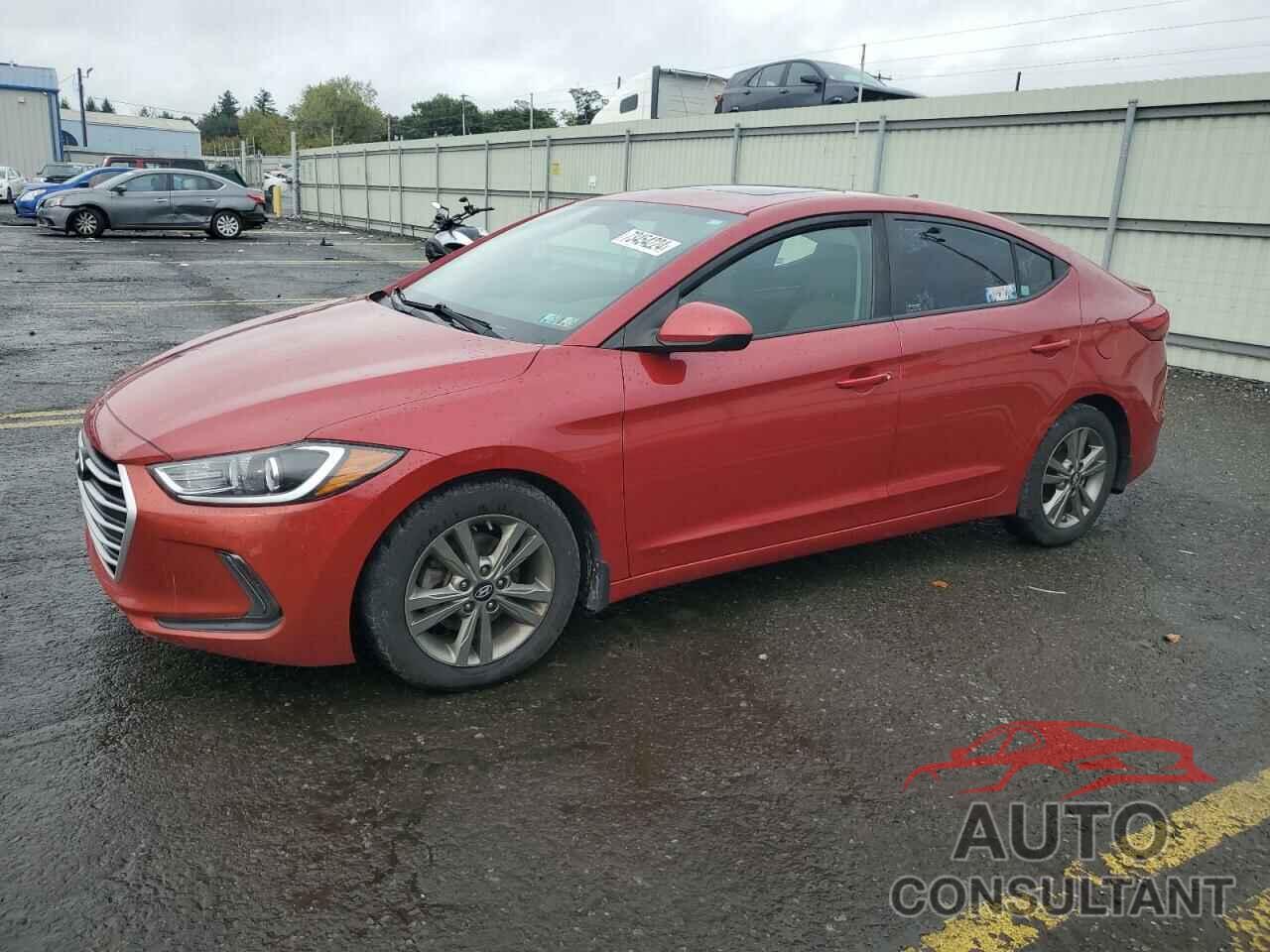 HYUNDAI ELANTRA 2018 - 5NPD84LF0JH273946