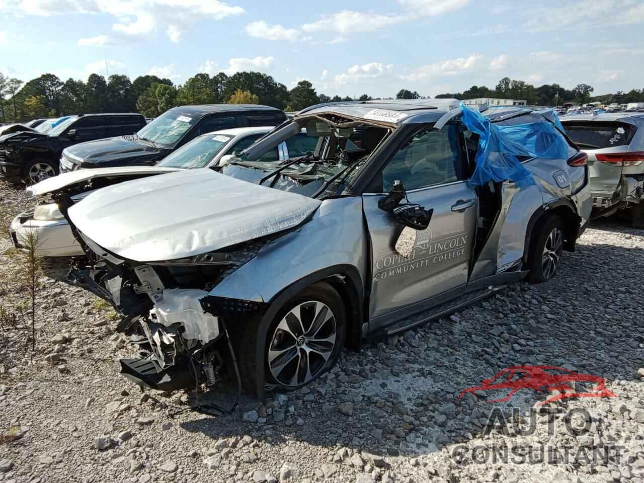 TOYOTA HIGHLANDER 2022 - 5TDGZRAH3NS126709