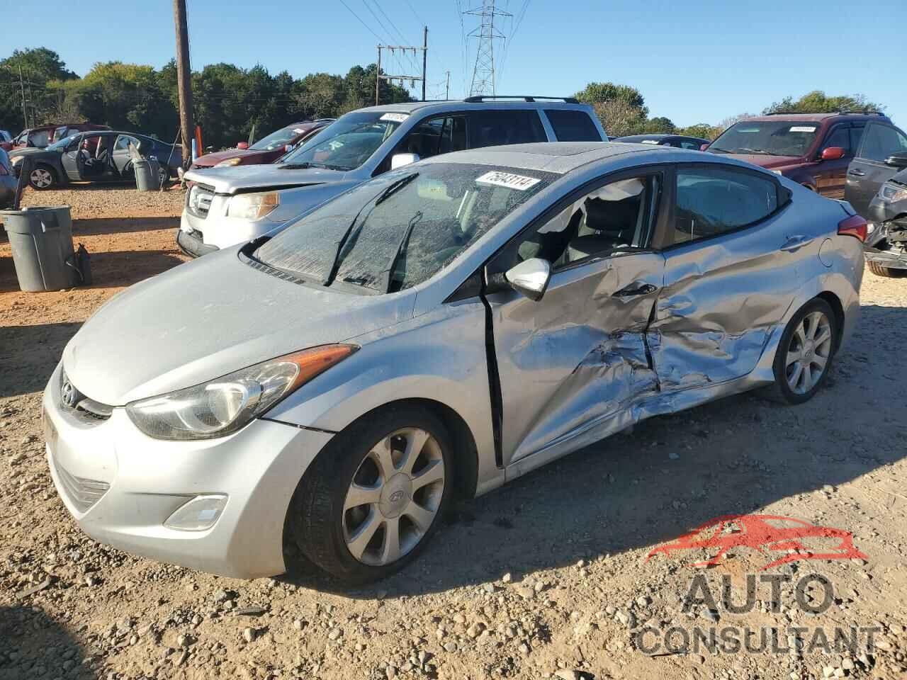 HYUNDAI ELANTRA 2013 - 5NPDH4AE6DH221302