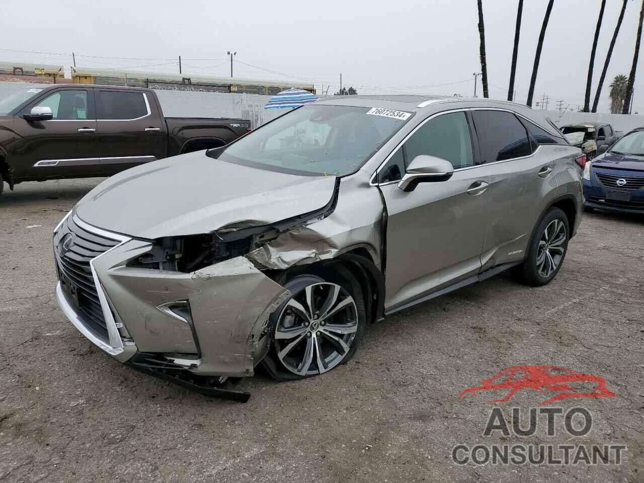 LEXUS RX450 2018 - 2T2BGMCA8JC028289