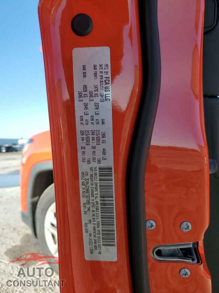 JEEP COMPASS 2019 - 3C4NJCAB6KT637095
