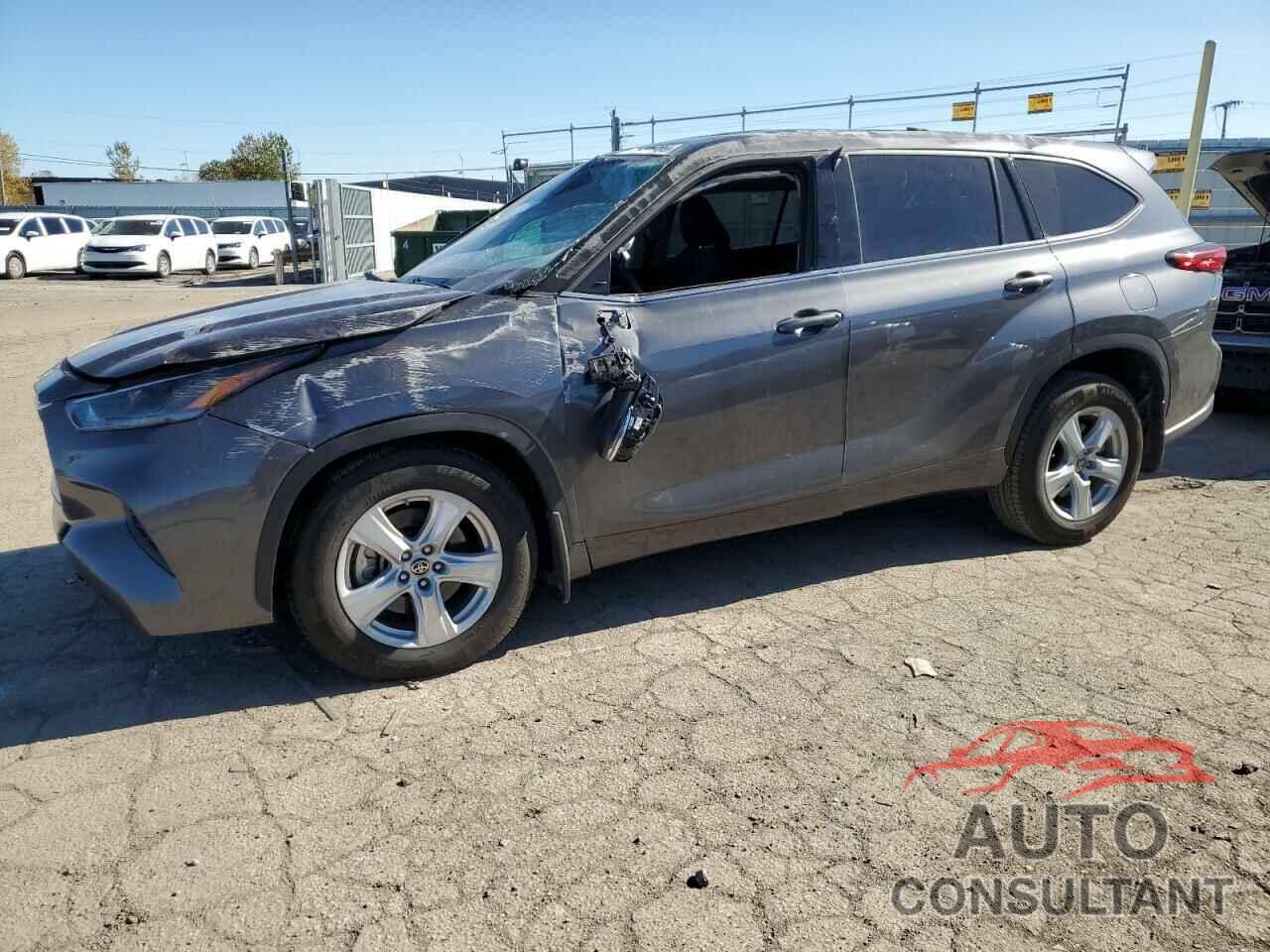 TOYOTA HIGHLANDER 2021 - 5TDCZRBH3MS531982