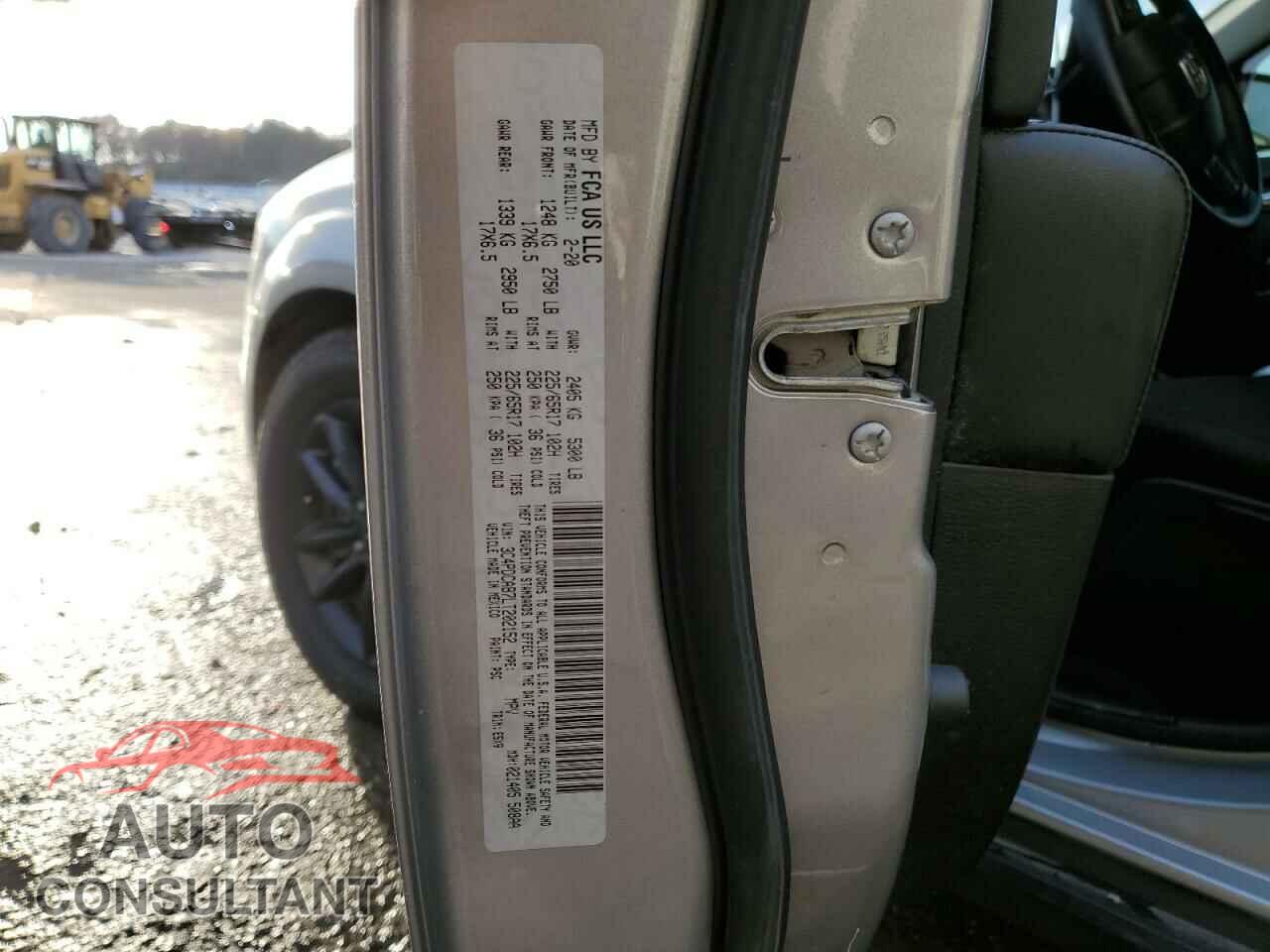 DODGE JOURNEY 2020 - 3C4PDCAB7LT202152