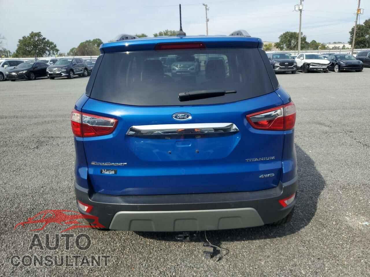 FORD ECOSPORT 2020 - MAJ6S3KL2LC321642