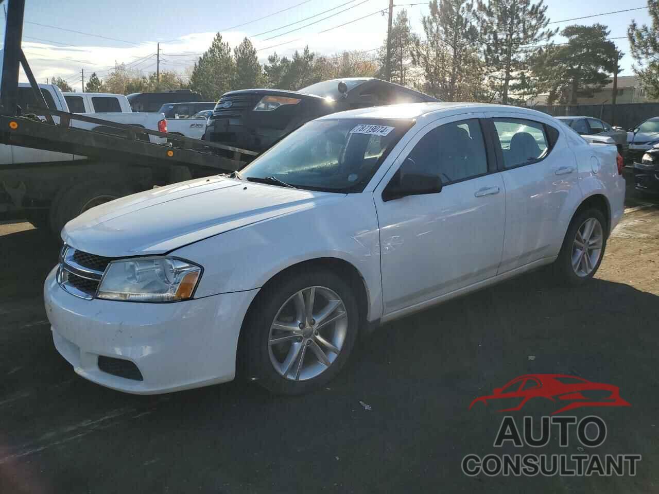 DODGE AVENGER 2012 - 1C3CDZAG0CN254983