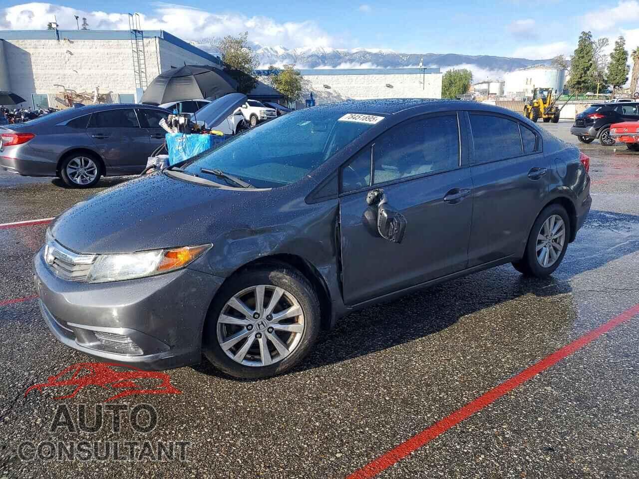 HONDA CIVIC 2012 - 19XFB2F99CE337428