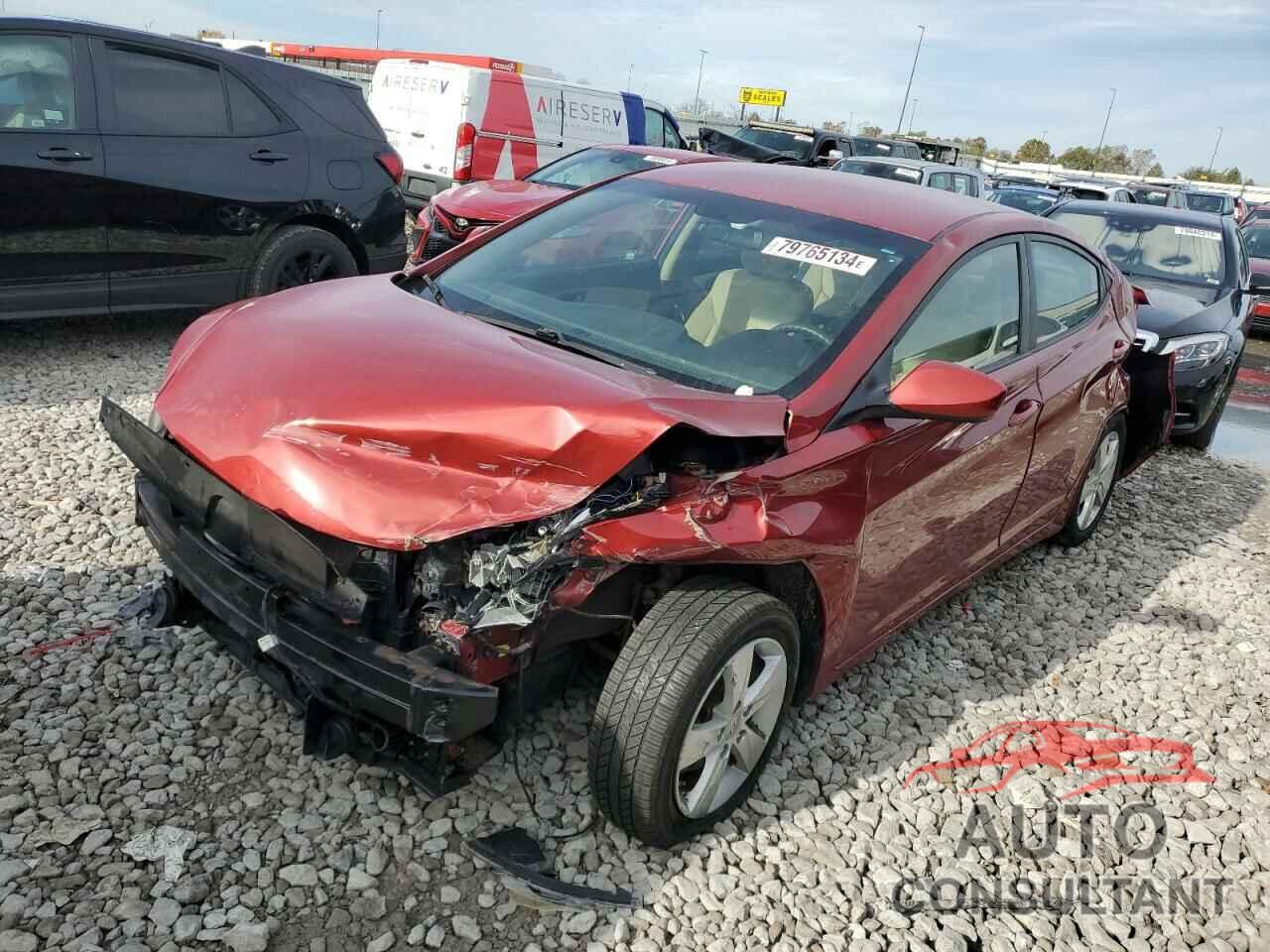 HYUNDAI ELANTRA 2013 - KMHDH4AE1DU546148