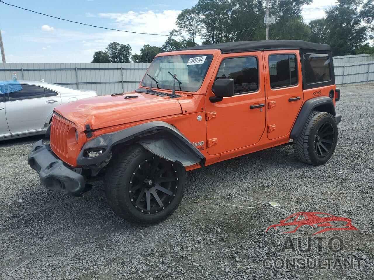 JEEP WRANGLER 2020 - 1C4HJXDG3LW222341